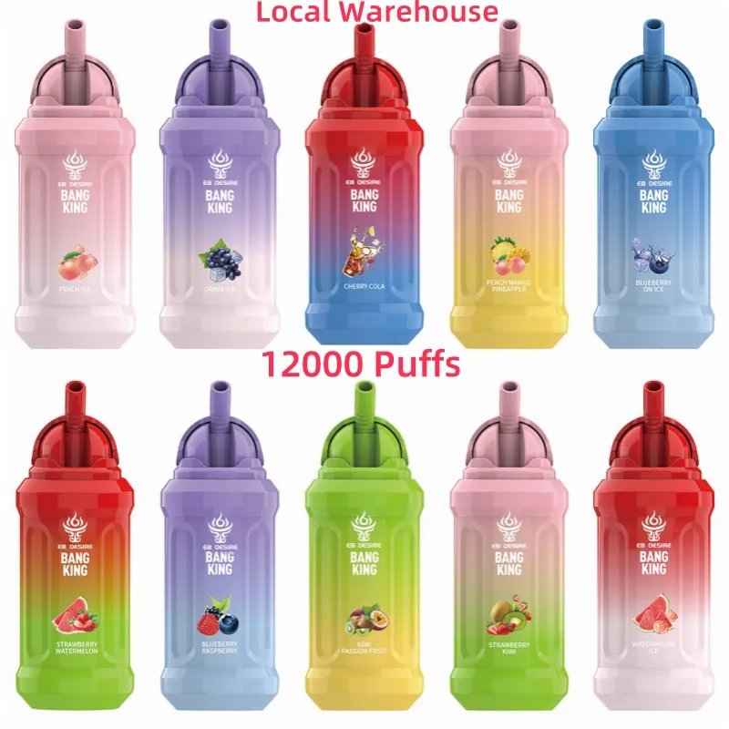 Puff 12000 15000 puff 12k 9k puffs bang king local warehouse original EB DESIRE disposable vape tornado 9000 23ml 650mAh cute bottle soft nozzle vapers shisha vapes