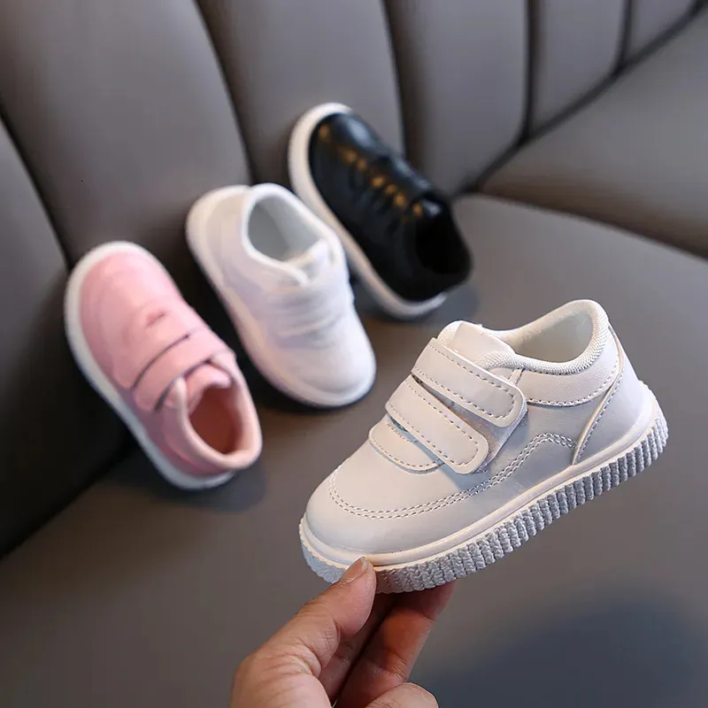 Fashion High Quality Boys White Toddler Sneaker Children Flat Shoes Casual Baby Kids Baby Girl Shoes Toddler Running Shoes 240220