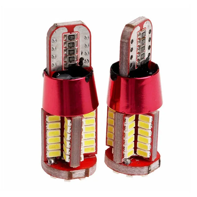 hot sale 10X T10 501 194 W5W 3014 57SMD LED Car Light Bulbs Parking Canbus White Car marker Auto Wedge Clearance Lights bulb parking lamps