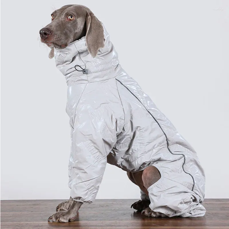Abbigliamento per cani Abbigliamento per cani di grandi dimensioni Inverno Addensare Cappotti caldi Accessori Costumisti Abiti per cani di grossa taglia Giacca