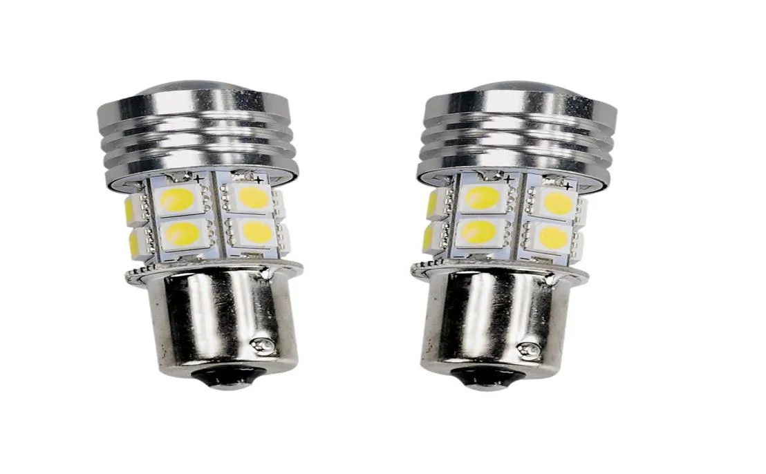 Ampoule LED pour voiture, R51156 BA15S 12SMD 1141, 12V, 10W, blanche, 6000K, ampoule LED pour stationnement, feu de recul universel, Lamp1607520