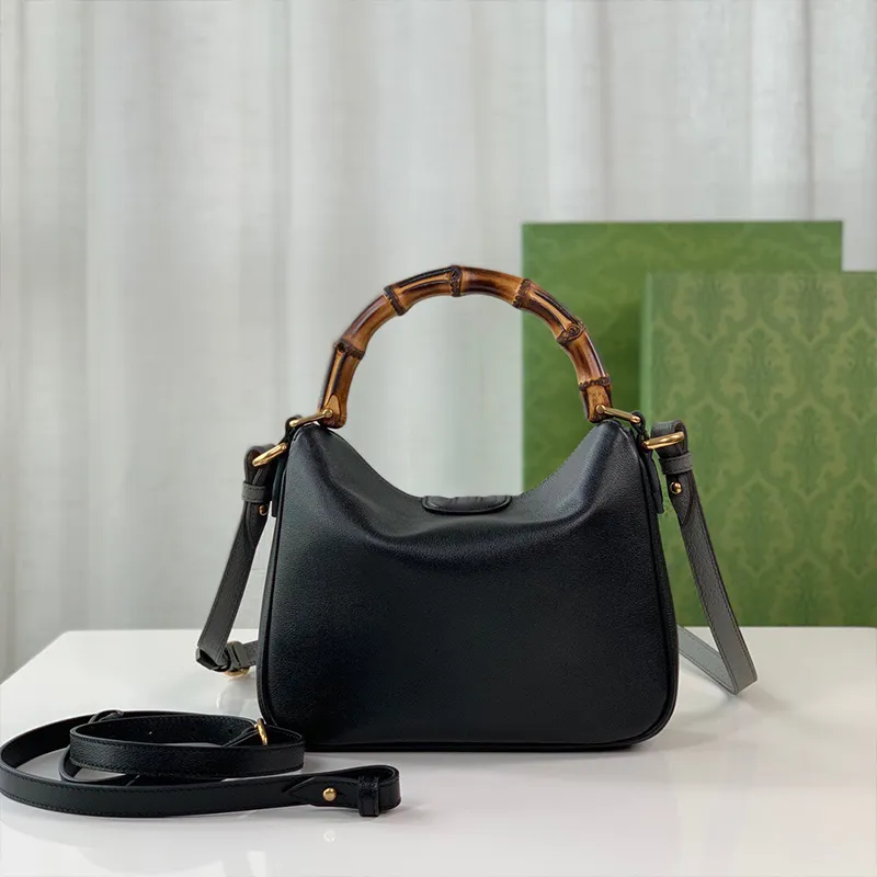 Designer bag Diana Bamboo Handle Mini size Top Handle Bag Lady New Fashion women Crossbody Shouler Purses with box