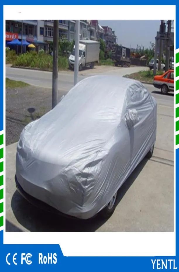 YENTL Full Car Cover Breathable UV Protection Anti dust and scratches flame retardant shields Multi size for more car put logo out6654468