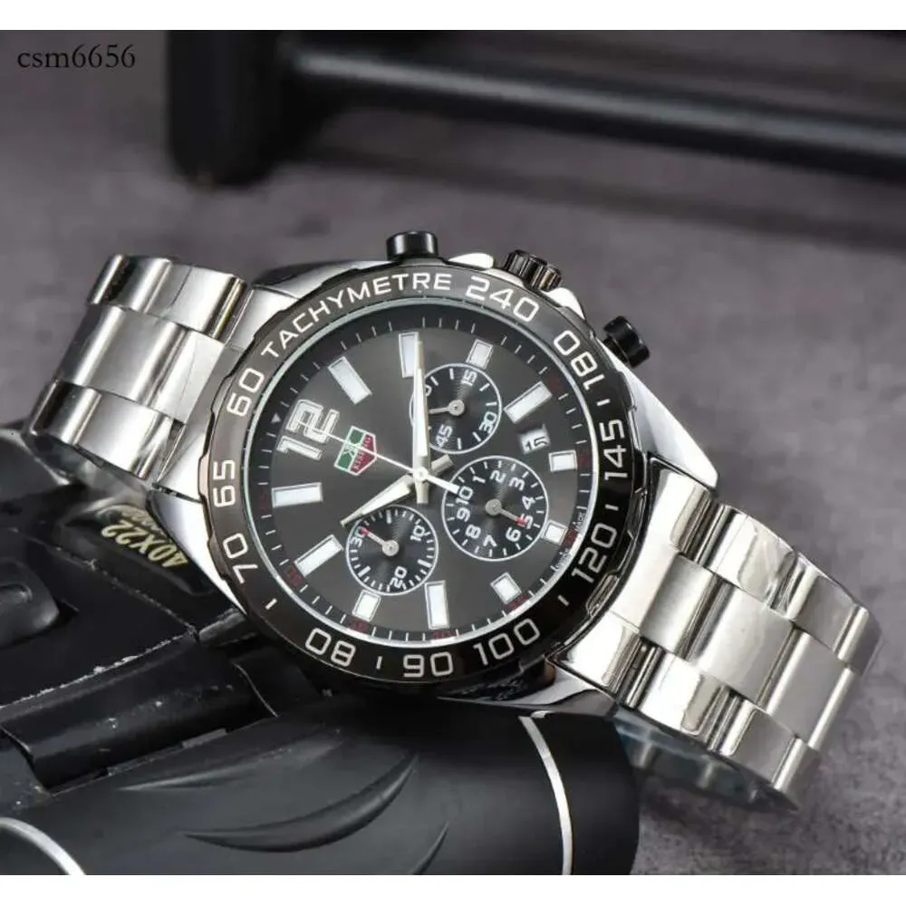 TAG Top Brand Tag Heueritys Series Racing Sports Leisure Fashion Luxury Stainless Steel Strap Automatic Designer Movement Quartz Watches High Quali