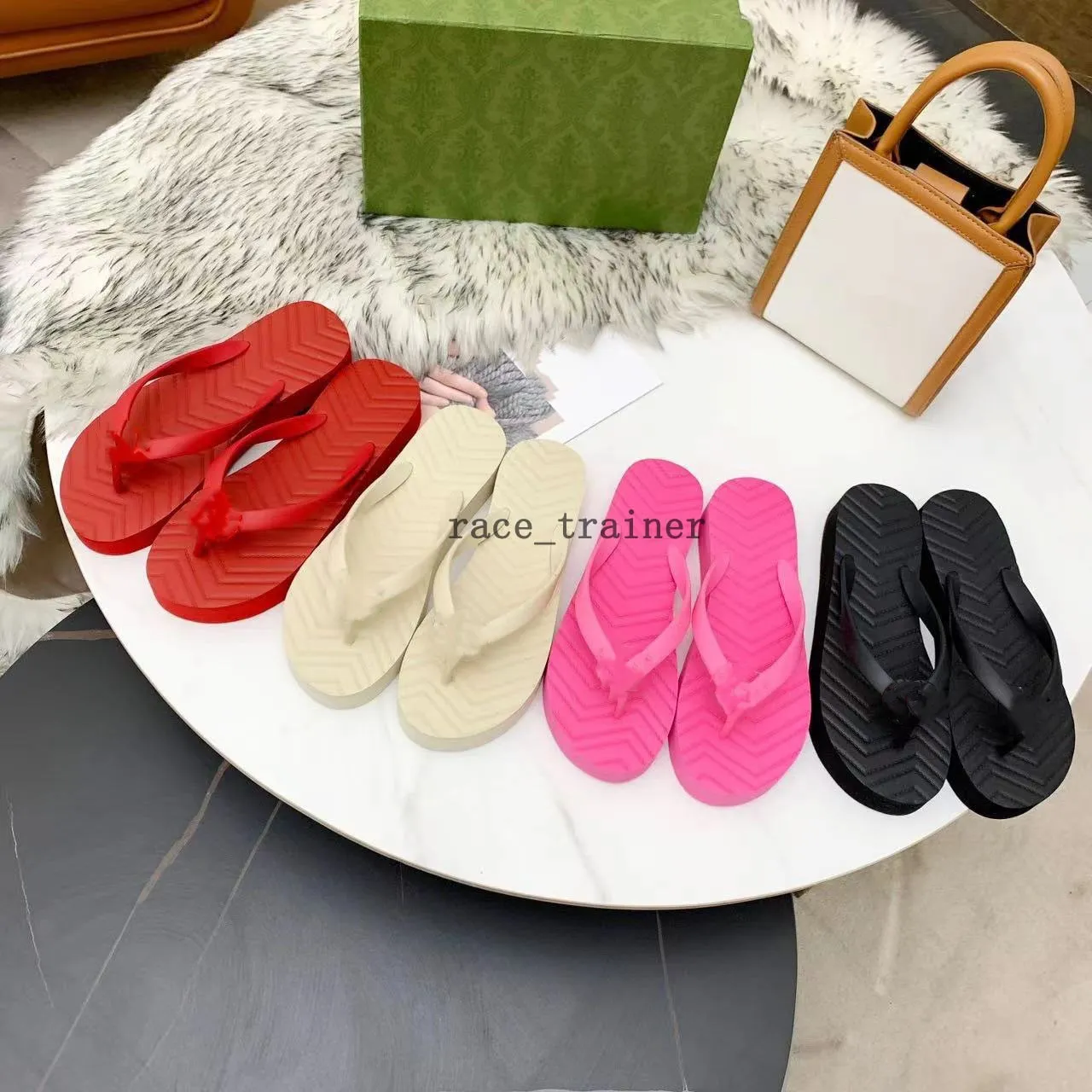 Fashion designer ladies flip flops simple youth slippers moccasin shoes suitable for spring summer and autumn hotels beaches other places 35-42 1.25 03