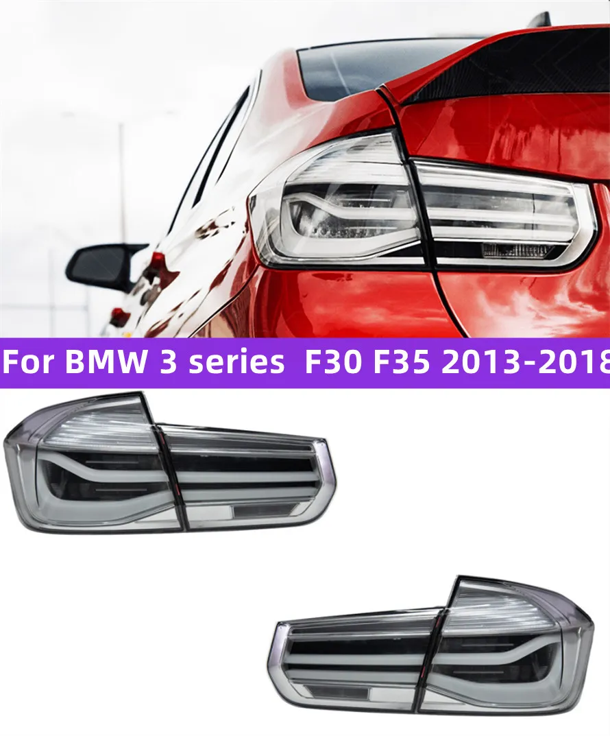 LED-baklyktor för BMW F30 2013-20 18 F35 320i 325i 330i Bakre turnsignal Ljus Omvänd bromsbelysning Montering