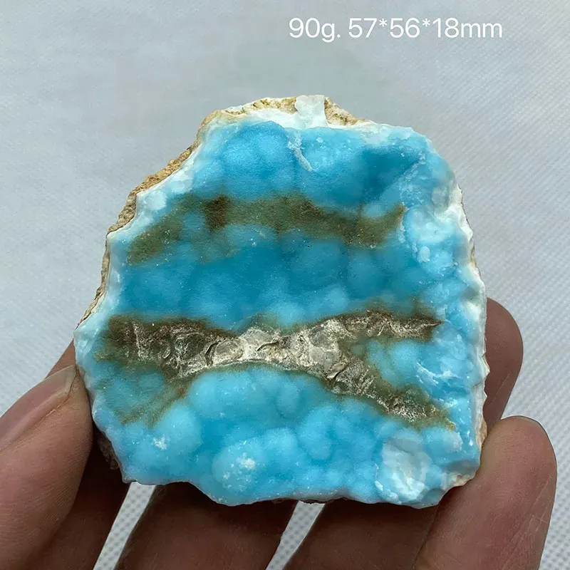 Anhänger, 100 % natürliches blaues Hemimorphit-Rohexemplar, Kristall-Sammlungsexemplar