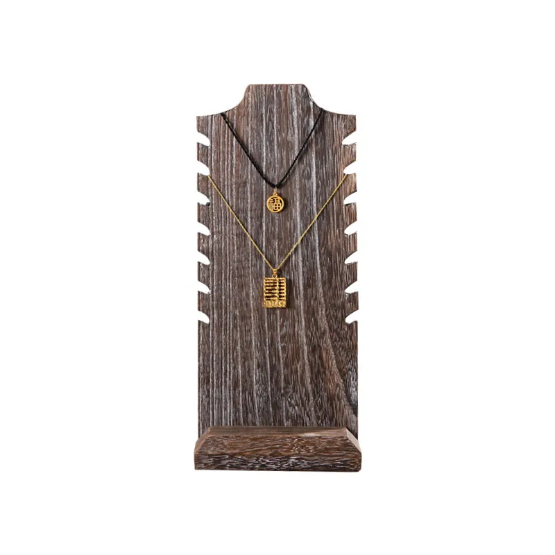 Consulting price Jewelry display board Shopping mall Wooden jewelry Necklace holder Commercial Furniture