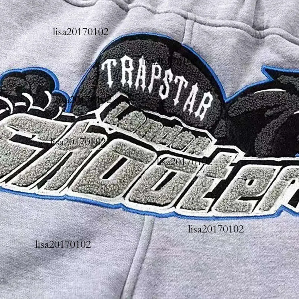 Designer Mens Tracksuit broderad Badge Womens Sports Hoodie Tuta Trapstar tröjor Size S/M/L/XL