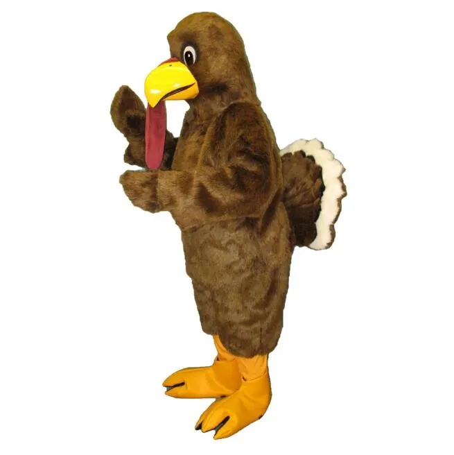 Halloween High quality TOM TURKEY Mascot Costume Cartoon Fancy Dress fast shipping Adult Size