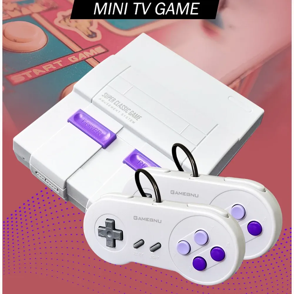 Players Best Sale Retro Super Classic Game Mini TV 8 Bit Family TV Video Game Console Builtin 620/660 Games Handheld Gaming Player Gift