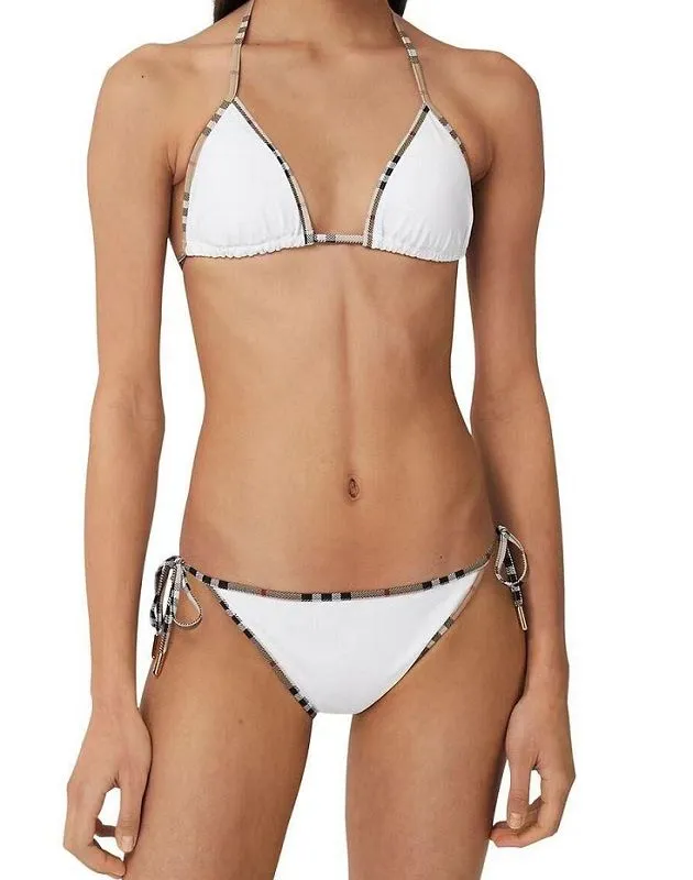 Mode badkläder designer kvinnor designer baddräkter strand bad bikini badväskor kvinnliga damer baddräkt sexig enkel rem