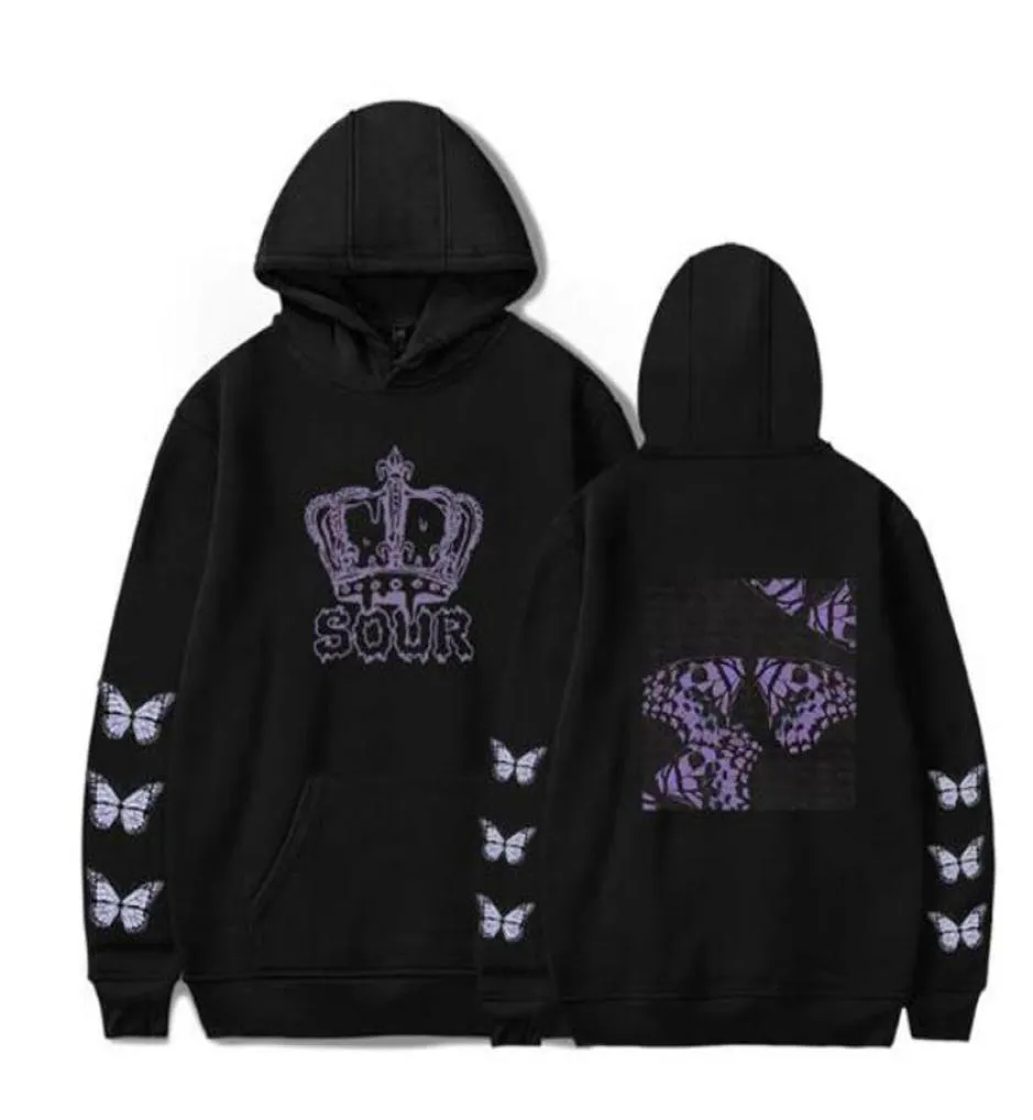 Olivia Rodrigo Sour Merch Sudadera con capucha divertida Hip Hop sudaderas gráficas Harajuku Tracksui Poleron Hombre ropa de calle ropa de gran tamaño 8949863