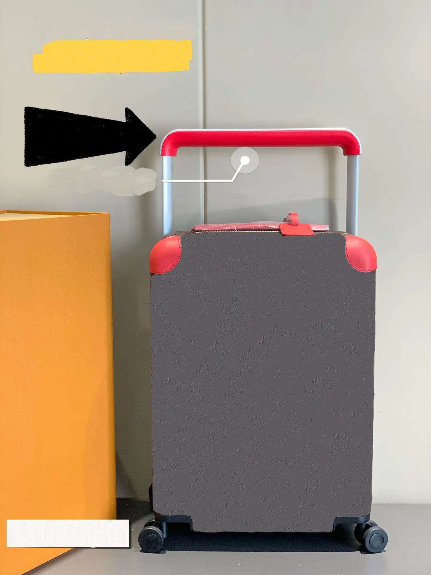 Horizon 55 Colors Carry On Suitcase Designer Cabin Friendly Luggage Trolley Durable Travel Trunk Bag