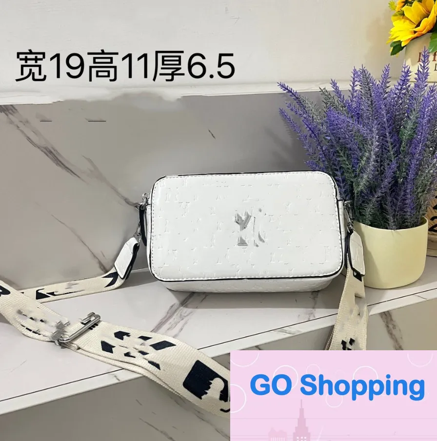 Top Camera Bag Casual All-Match Dark Jacquard Small Square Bag Fashionable Simple Shoulder Messenger Bags