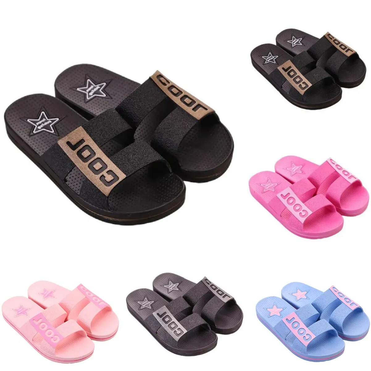 Chinelos de verão slides sandálias verão preto rosa café verde azul costa banheiro masculino antiderrapante chinelo sandália tamanho 36-45