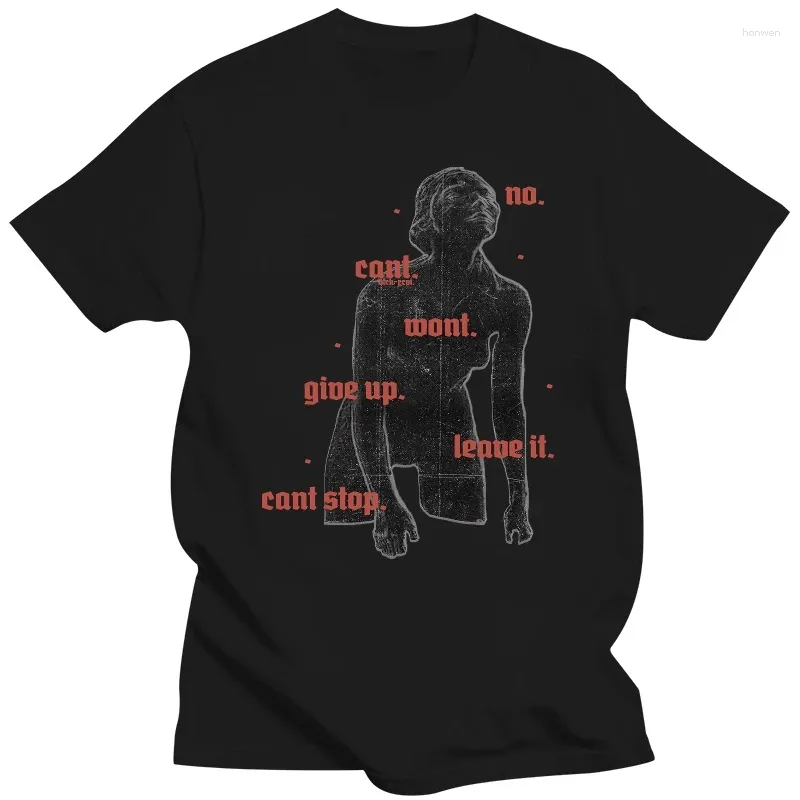 رجال القمصان الشارع هاراجوكو قميص الهيب هوب رسالة رسومية مطبوعة تي شيرت 2024 الرجال القطن غير الرسمي