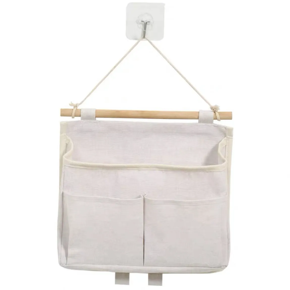 Wall Hanging Storage Caddy Bag,Over Door Hanging Storage Bags Wall Mount Hangable Organizer,File Magazine Waterproof Linen Cotton Fabric Living Room 1222090