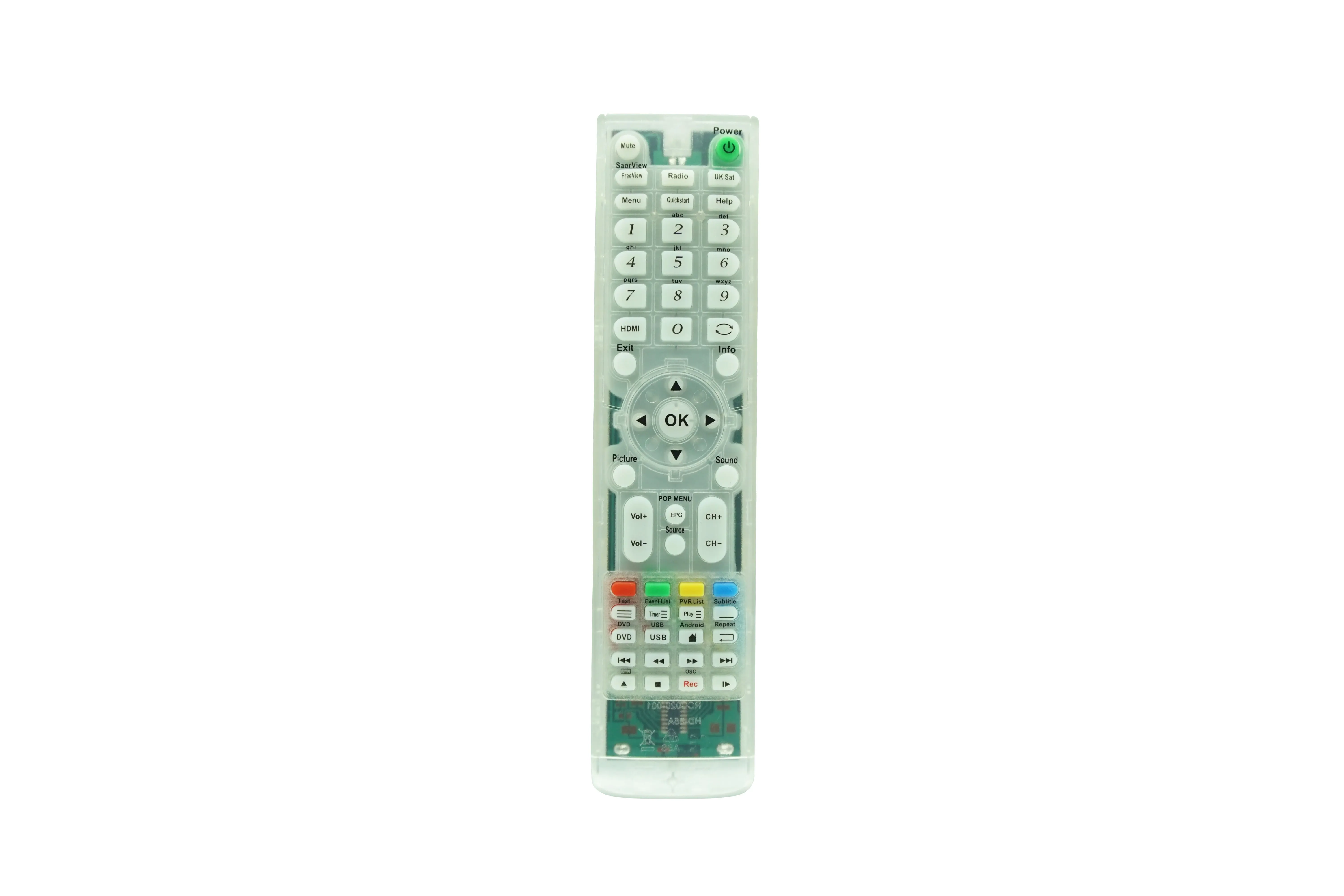 Remote Control For Cello C6520RTS4K C65238T2SMART-4K C58238T2SMART-4K 4K Ultra HD Smart LED HDTV TV