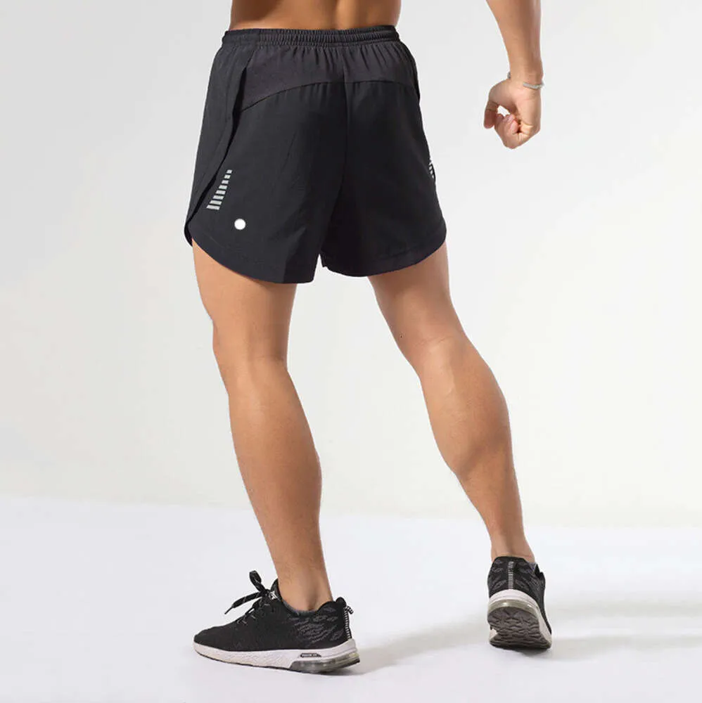 Lu Mens Jogger Sports Shorts Pocket Casual Eğitim Pantolon Pantolon Boyut M-3XL Nefes Alabilir SBM
