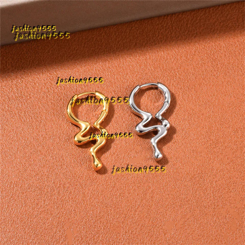 Ins French Niche Design Stud Irregular Vintage Style Delicate Cold High Fashion All-match Accessories Earrings Jewelry Gift Stores 2024