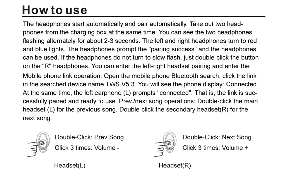 Bluetooth Wireless Earbud