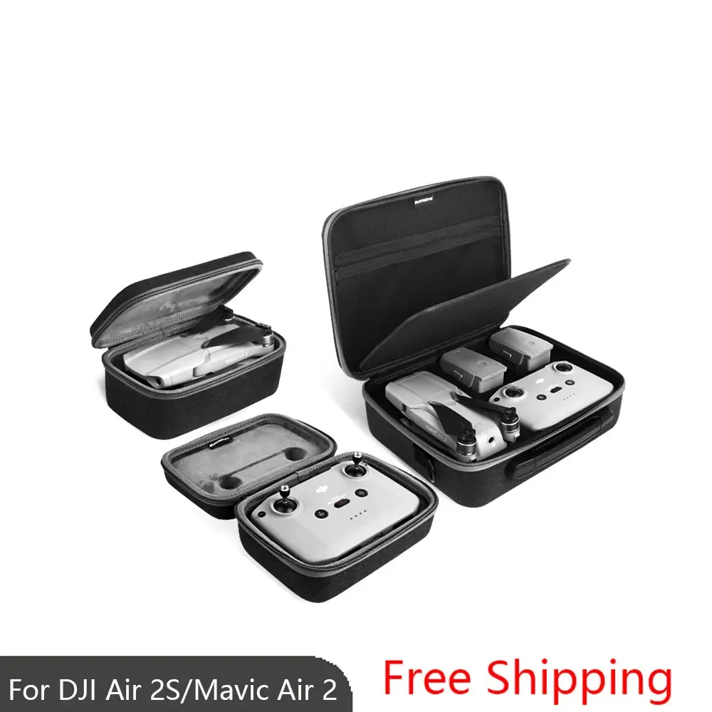 Cámaras portátiles Dji Mavic Air 2 Estuche de transporte bolso de hombro bolsa para Dron bolsa de almacenamiento para control remoto para accesorios Dji Air 2s