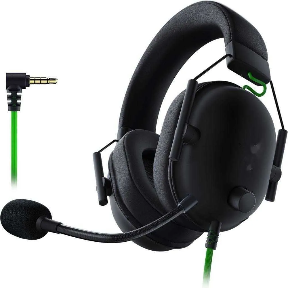 Driver da 50 mm Cuscino in memory foam Jack audio da 3,5 mm Cuffie da gioco V2 X Suono surround 7.1 Gioco Musica Cuffie a bassa latenza 379WO