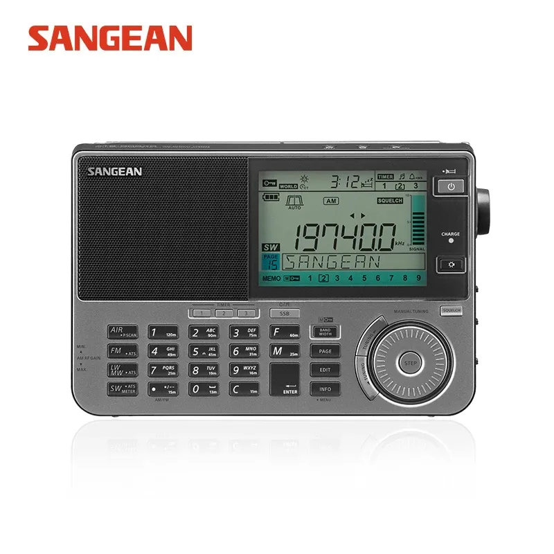 Radio Sangean ATS909x2 FM / SW / MW / LW / AIR / Multiband Radio Storeo Przenośny odbiornik Antenna Multiband Radio Fullband