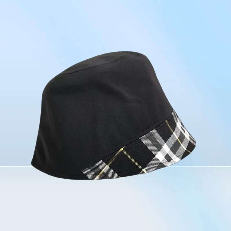 21SS British Style Classic Grid Pattern Wide Brim Bucket Hats 1 087 DHgate