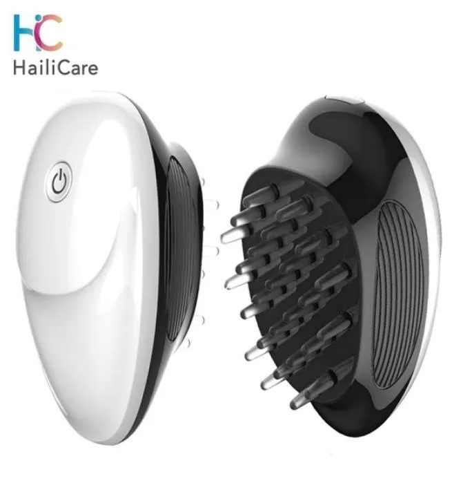 Pente elétrico de massagem para couro cabeludo, silicone, para crescimento do cabelo, cabeça vibratória, escova de cabelo, acupuntura, alívio da dor 2202226276891