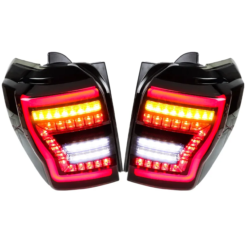 トヨタ4runnerのテールランプLEDターンシグナルTaillight 2010-2021リアランニングブレーキライトオートモーティブアクセサリー