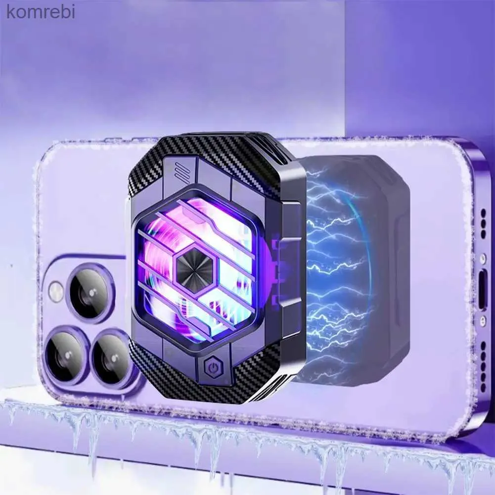 Ventilateur Refroidisseur Pour Smartphone – Technologie Peltier – Affichage Température – Compatible IOS/Android