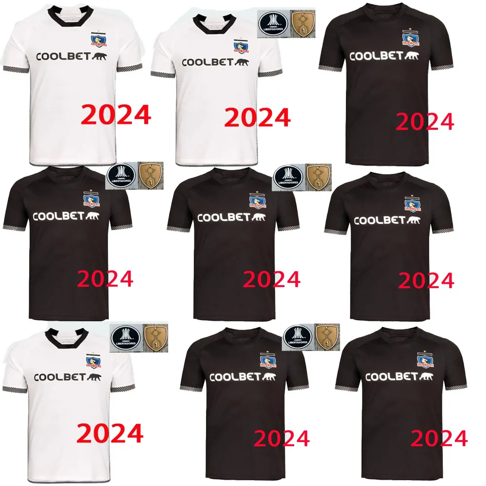 Colo Colo Soccer Jerseys 2024 2025 FALCON VIDAL Colo-Colo maillots de football kit homme D.PIZARRO PALACIOS PAVEZ GIL CORTES maillot