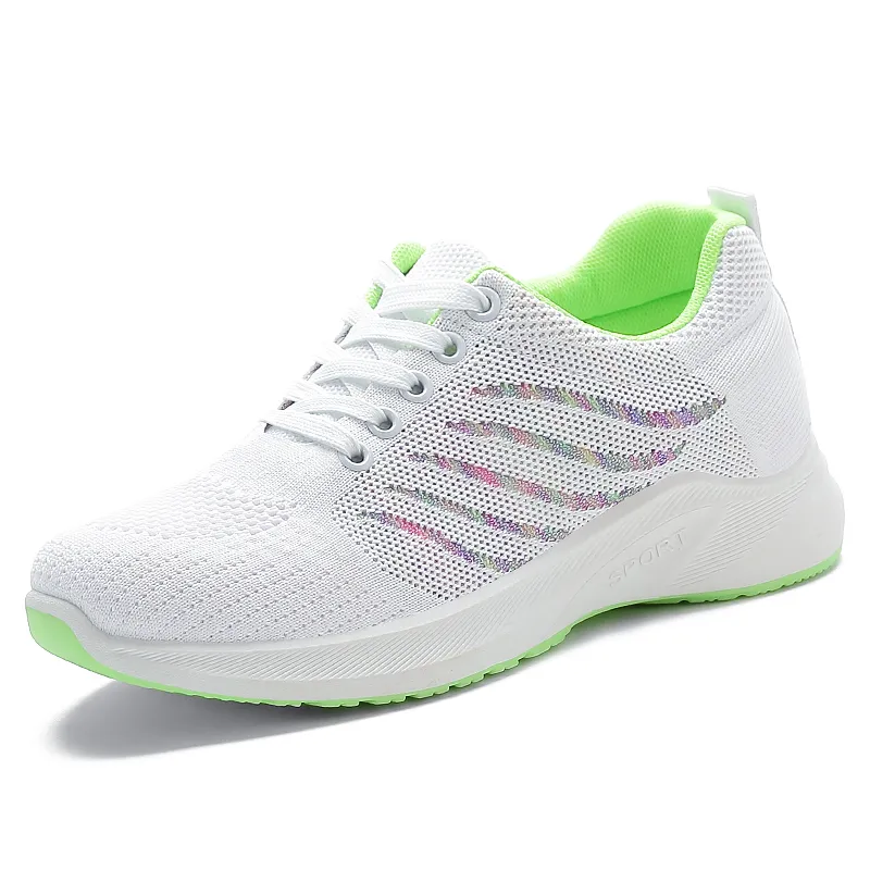 White Flat Soft Running Black Shoes Grey Pink Green Lifestyle Shock Absorption Designer Fashion Outdoor House Famous Soft Trainer Sneakers Trainers Sports007