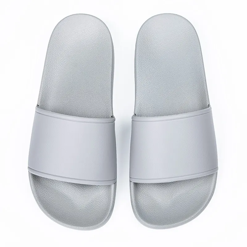 Summer sandals and slippers for men and womens plastic home use Slipper Bath Shoes grey