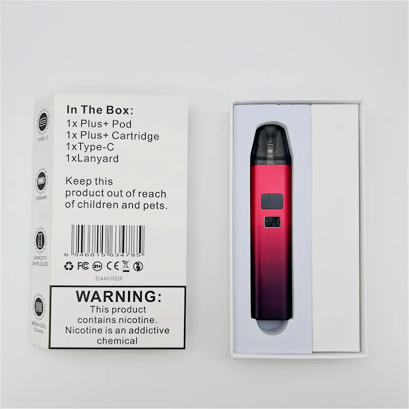 OX/VA X V2 V4 POD 카트리지 2ML 측면 충전 XLIM 시리즈 키트 0.6OHM 코일 옵션 3PCS/PACK에 대한 높은 누출 방지 기능