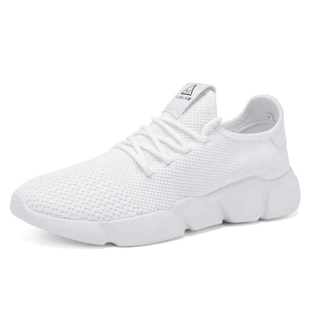 Casual Vamjam Sports Shoes, Men's fashionabla, lätta, andningsbara nätskor 49 378