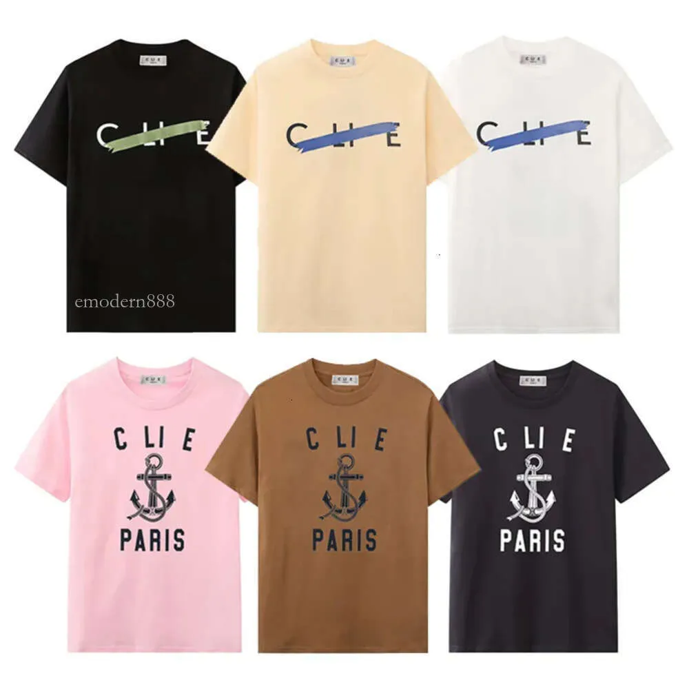 Designer T-shirt Marque Ce Chemises Hommes Femmes Court Ve T-shirts Été Causal Tees Hip Hop Streetwear Tops Shorts Vêtements Vêtements Diverses Couleurs-6 Emodern888