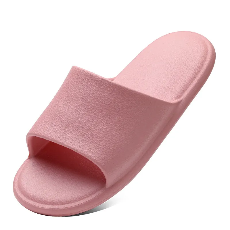 Eva -slippers voor huishoudelijk gebruik anti slip stinkende zachte mannen vrouwen koppels badkamers indoor cool slippers thuis schoenen roze