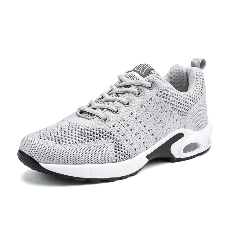 High Quality Fashion Men Women Cushion Running Shoes Breathable Designer Black Blue Grey Sneakers Trainers Sport Size 36-41 06