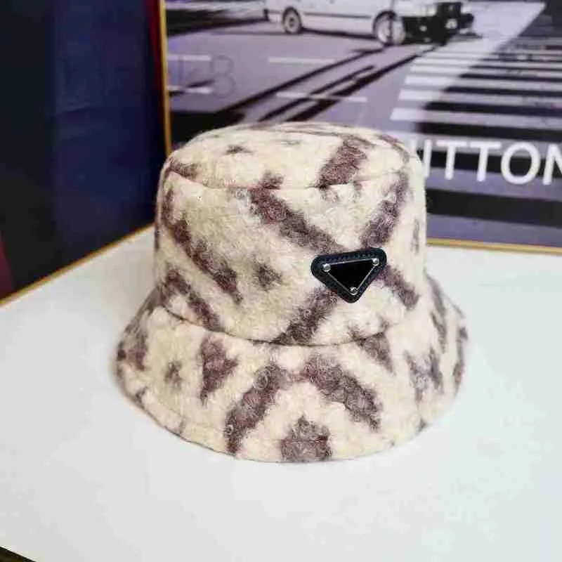 Brede rand hoeden Designer muts heren emmerhoed Wol hiphop stijl snapback Italiaanse driehoek winter visserhoed stiksels pet voorzien van hoeden 62CF