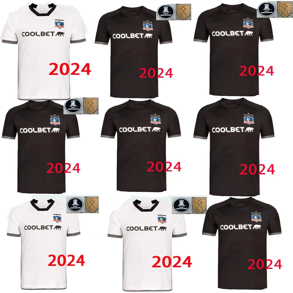 Colo Colo Soccer Jerseys 2024 2025FALCON VIDAL Colo-Colo camisas de futebol homem kit D.PIZARRO PALACIOS PAVEZ GIL CORTES jersey