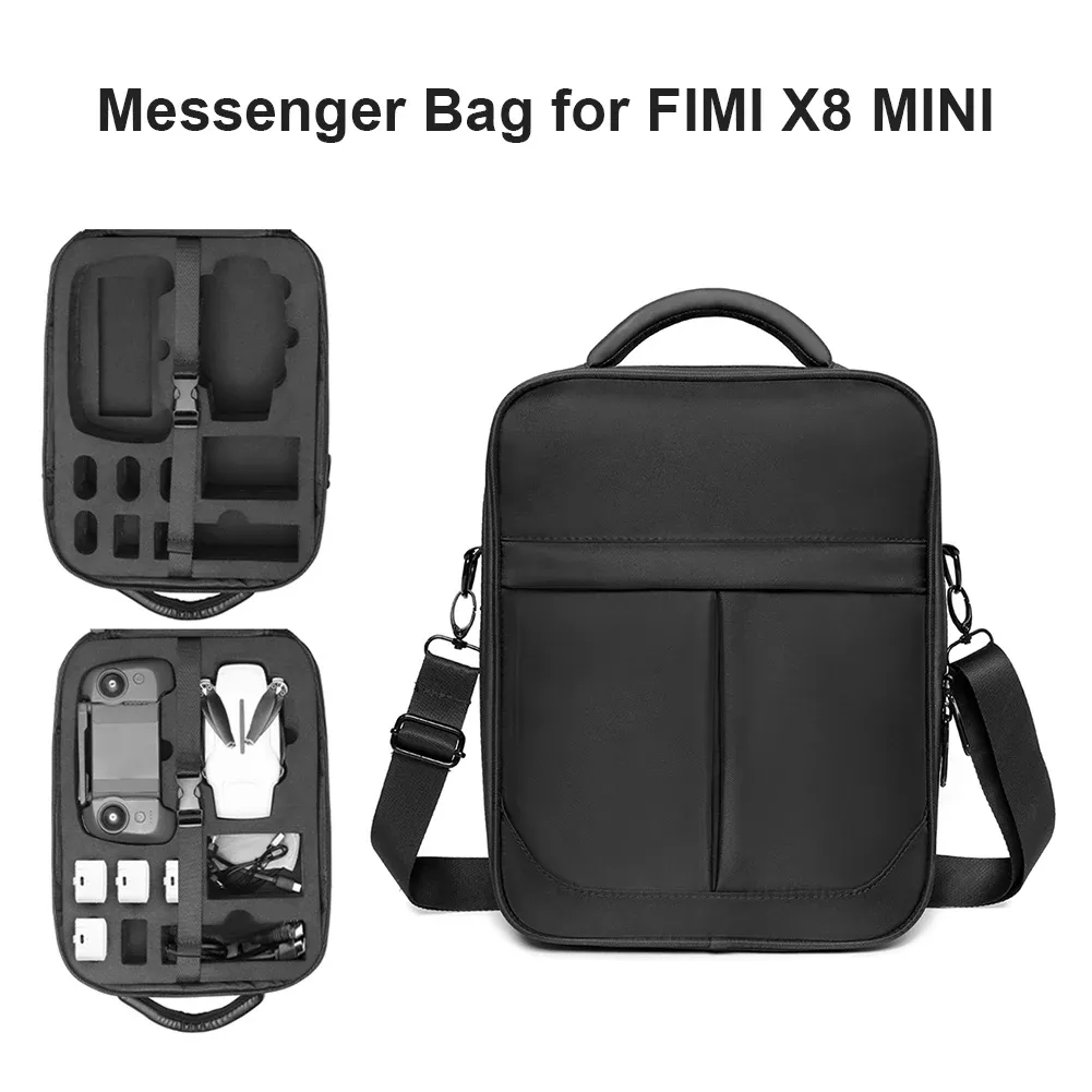 أكياس سفر محمولة حقيبة تخزين حقيبة تخزين لـ FIMI X8 MINI بدون طيار التحكم عن بُعد Brachproof Broof Bag Bag Messenger