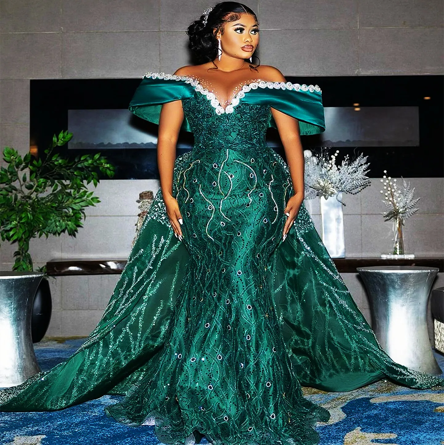 green emerald velvet dress Liora Sequin Crystal Mini Dress In Green  Mew Mews