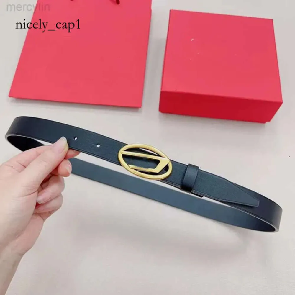 Designer New Celebrity Recommended Double-sided Cowhide for Women's Fashionable and Versatile Fashion Clothing Accessories Buckle Belt 935