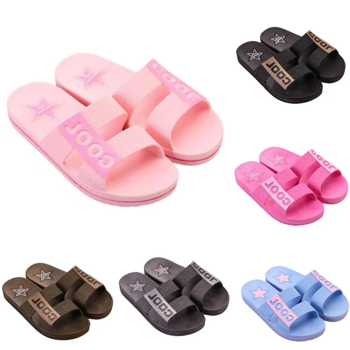 Homens mulheres chinelos verão slides sandálias verão preto rosa café verde azul costa banheiro feminino antiderrapante chinelo sandália tamanho 36-45