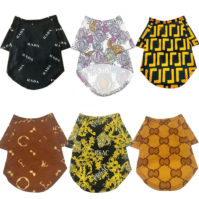 Designer de luxo cão respirável suéteres gatos pet roupas de alta qualidade verão moda marca carta pet unisex casacos cão clássico animais de estimação casaco