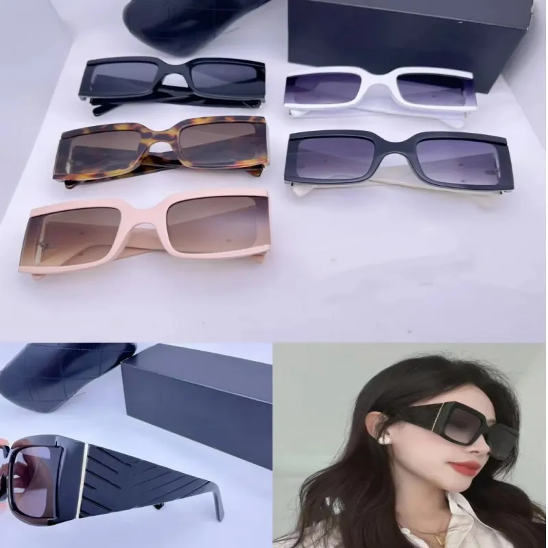 2024lunettes de soleil de luxe pour femmes nuances d'été lunettes polarisées Big Logo lunettes de soleil dorées nouvelles lunettes de soleil surdimensionnées vintage de lunettes de soleil pour femmes avec boîte