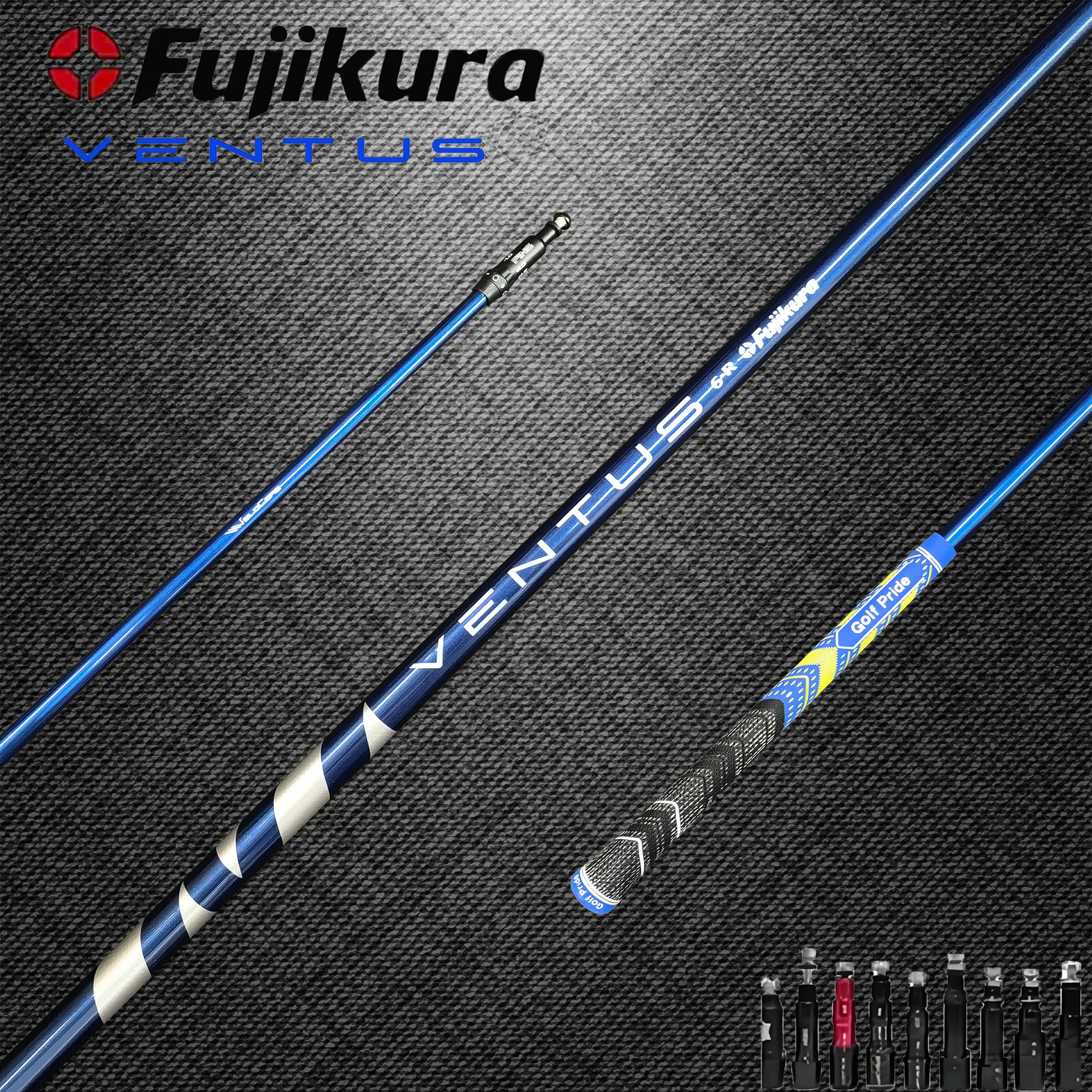 Golf Drivers Shaft Fuji-Ven 5/6/7 Blauwe Kleur Zeer Elastisch Grafiet Club Shafts Flex R/S/X Gratis Montage Mouw En Grip